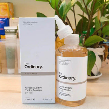 Pack of 2 The Ordinary Glycolic Acid  + Nirvana Vitamin C Serum